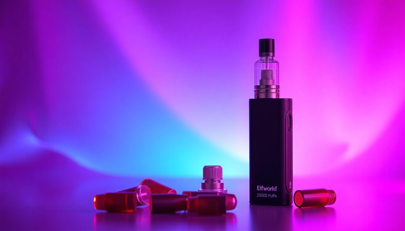 Experience the Ultimate Elfworld 25000 Puffs Vape: A Perfect Choice for Flavor Lovers