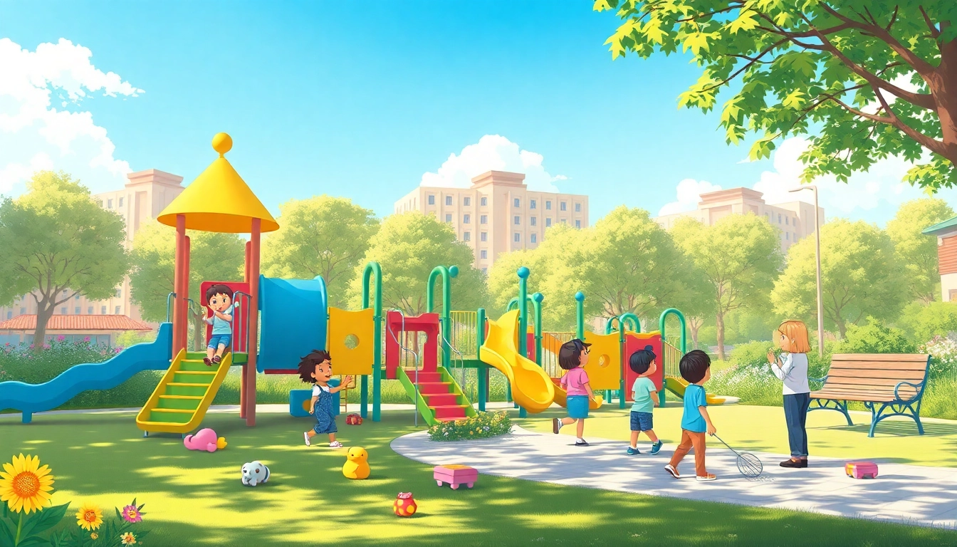 Totopia adalah taman bermain yang cerah dan menyenangkan untuk anak-anak menjelajahi.